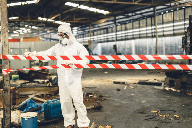 Professional Drug Lab Cleanup technician working in Port Hueneme Cbc Base, CA